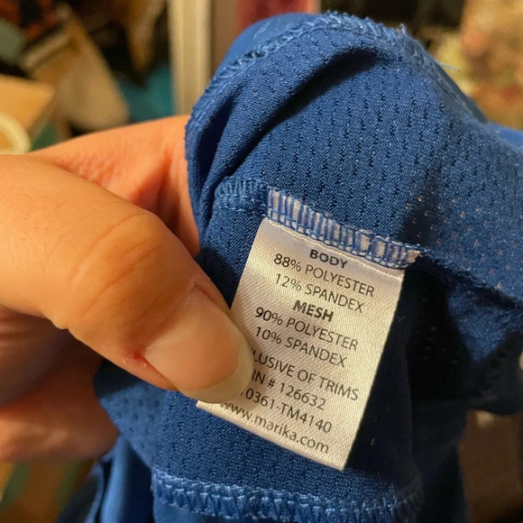 MARIKA WOMENS LONG SLEEVE WORKOUT TOP - Picture 4 of 4